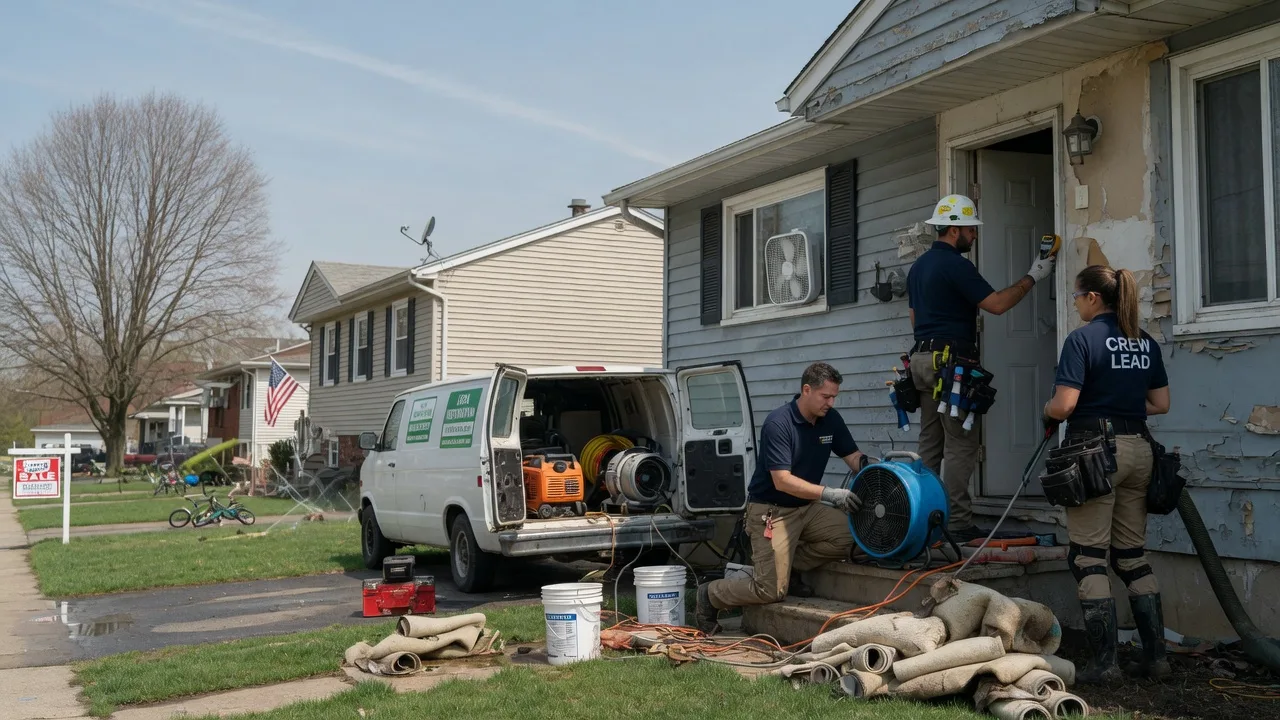 Flood Cleanup in Fairchance, PA near me