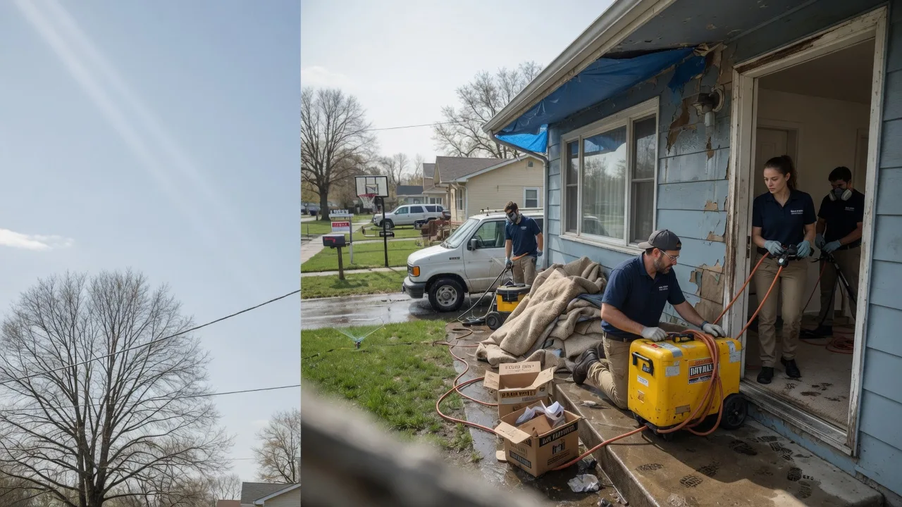 Basement Flood Cleanup in Fairchance, PA near me